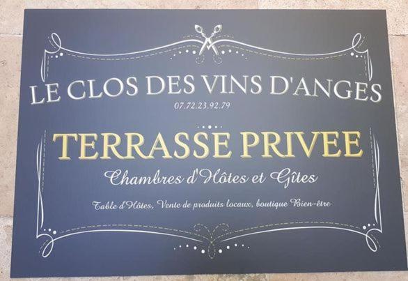 Chambre D'Hote Au Jardin Le Clos Des Vins D'Anges Saint-Pierre-des-Champs Buitenkant foto